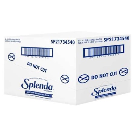 Splenda Splenda Brown Sugar Blend 1lbs, PK6 SP21734540